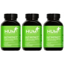 HUM Gut Instinct Daily probiootikumid naistele ja meestele, seedetrakti tervis, Lactobacillus, Bifidobacterium tüved immuunsuse toetamiseks, probiootiline toidulisand tervisliku soolestiku mitmekesisuse jaoks, 90 kapslit