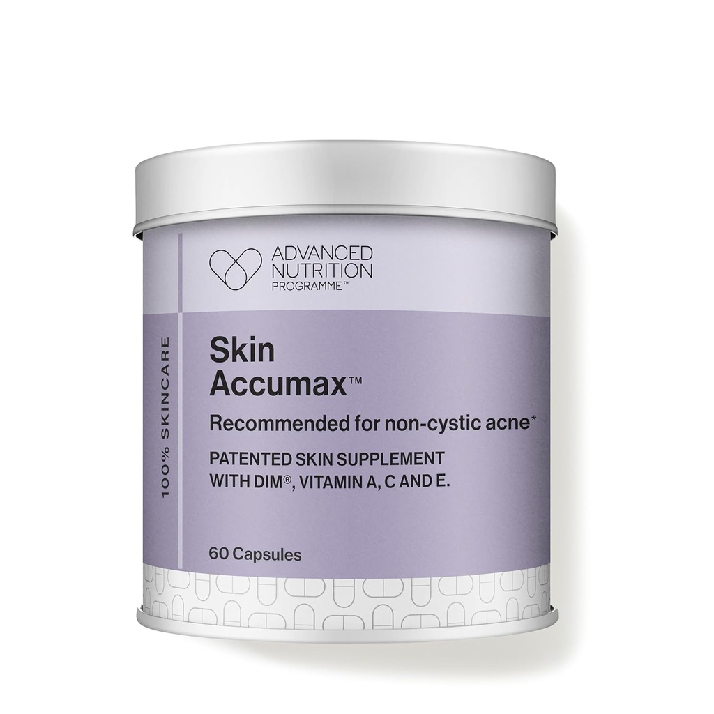 Jane iredale Naha Accumax Nutritional Supplement kapslid parandada akne ja edendada Tervislik nahk sisaldab A-, C- ja E-vitamiini Vegan & Gluteenivaba
