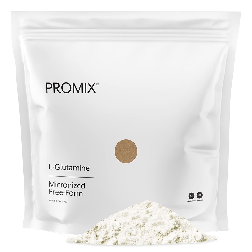 ProMix Nutrition L-Glutamiin - puhas mikroniseeritud vaba vorm - maitsestamata, 180 serveerimist