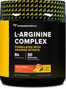 Primaforce L-arginiin Kompleks Pulber (30 Servings per pudel | Peach Mango) Võimas valguehituse täiendus maksimaalse kasu saamiseks