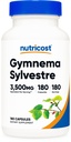 Nutricost Gymnema Sylvestre 3500 mg (20: 1 ekstrakt) alates 175 mg, 180 kapslit - mitte-GMO, Gluteenivaba ja taimetoitlane Sõbralik