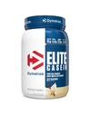 Dümatiseerida Elite kaseiini valgu pulber, aeglane imendumine lihaste hoonega Aminohapped, 100% micellar kaseiin, 25 g valk, 5, 4 g BCAA-d ja 2, 3 g leutsiin, aitab üleöö taastumist, sile Vanilla, 2 naela
