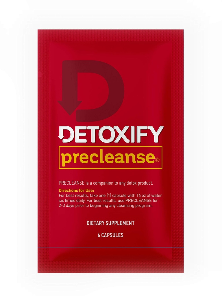 Detoxify Pre Cleanse One Day Detox kapslid piimaohakas ja Dandelion - kogu keha puhastamine naistele ja meestele