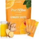 All About Juicing Ingveri kaadrid ananassi ja kurkumiga - supertoidumahla pulber - immuunsus, seedimine ja energiatoetus - 15 Wellness Stick Packs - PuriVibe