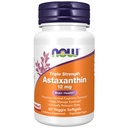 NOW täiendused, kolmekordne tugevus astaksantiini 12 mg, kolmekordne tugevus, aju tervis *, aitab hallata silma tüve *, 60 Veggie Softgels