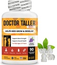 Doktor Taller Lapsed - Lapsed Multivitamiinid, Väikelaste Vitamiinid - Luutugevuse Toetamine, Tugevdatud Immuunsus Kaltsiumiga, Multivitamiinid vanuses 2 kuni 9 - Viinamarjamaitse - 90 Närimistabletti | 6 nädalat Pakkumine