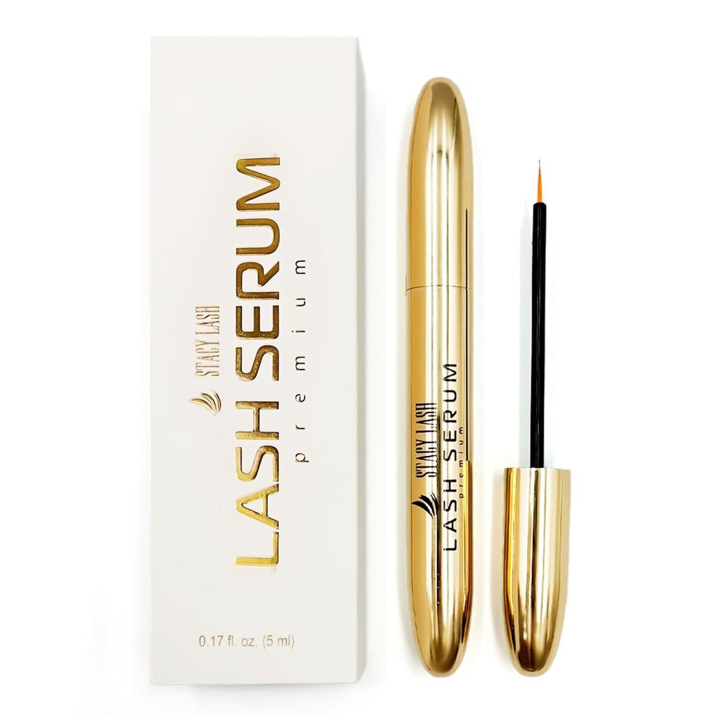 Stacy Lash kasvu seerum (0,17fl.oz / 5ml) | Kulmu ja ripsmeid parandav seerum looduslike ripsmete ja kulmude jaoks