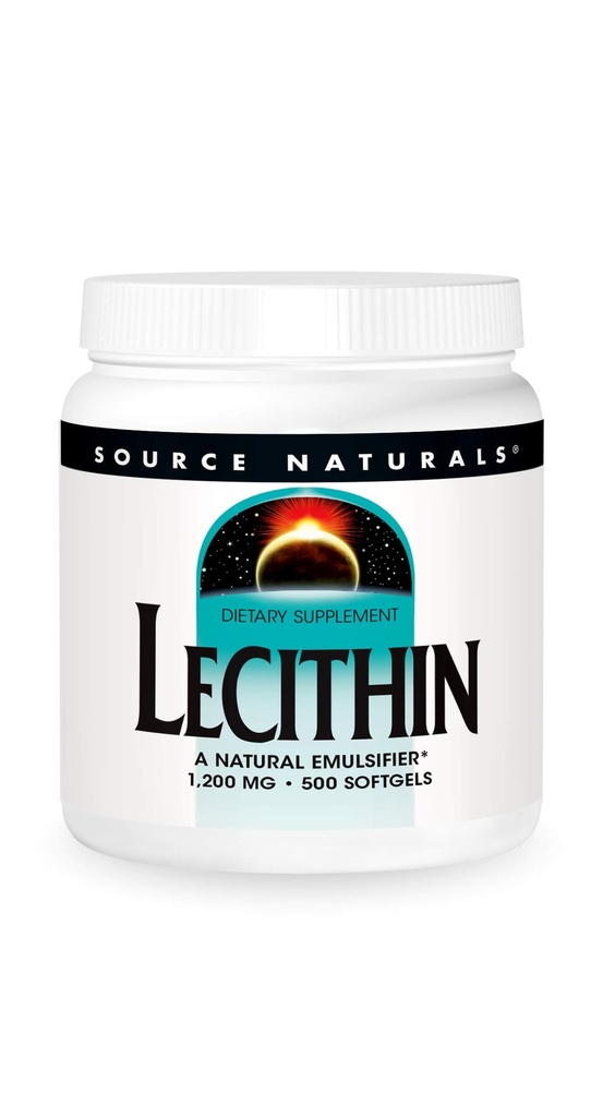 Allikas Naturals Lecithin 1200 mg, looduslik emulgaator - 500 Softgels