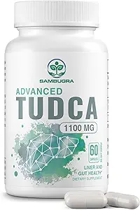 TUDCA 1100mg maksa puhastamiseks ja parandamiseks, 3. osapoole testitud täiustatud TUDCA lisandid, Ultra tugevusega sapi sool TUDCA maksalisand, 180 kapslit (pakk 3)