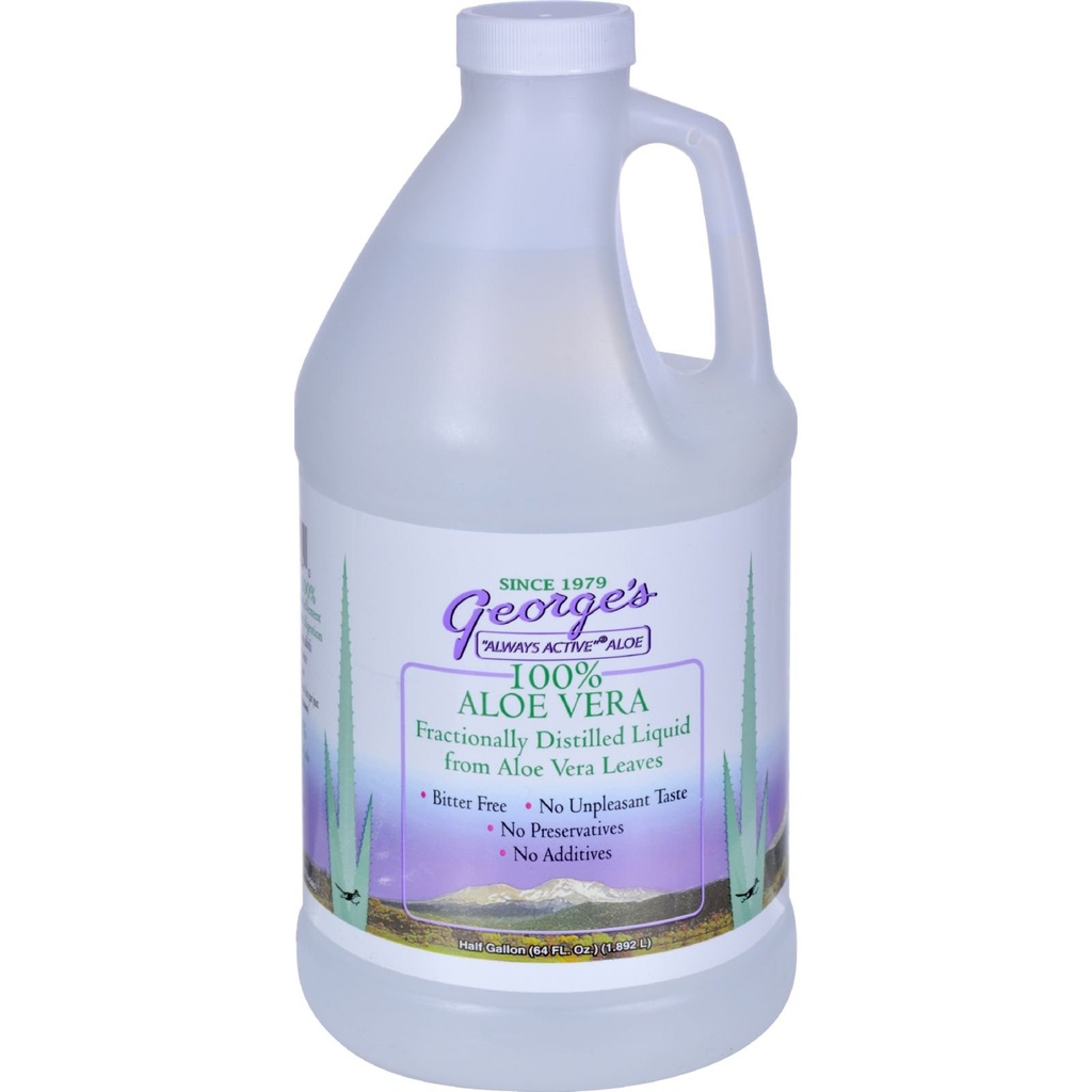 Aloe Vera vedelikud Jooge 64 oz George'i alati aktiivne Aloe 64 Fl Oz (pakk 1)