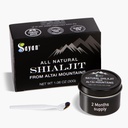 Sayan Pure Authentic Altai Shilajit Vaik - 15 Grams, 2 Kuu Tarne - Kõrge efektiivsusega Orgaaniline Fulvic Acid Supplement for Women and Men to Support Immune System, Energy & Detox - Vegan, Non-GMO