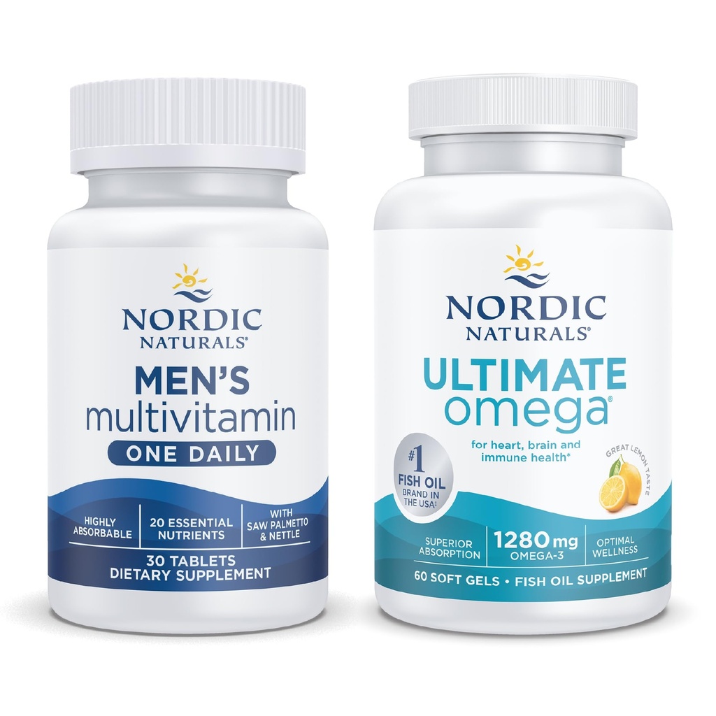 Nordic Naturals Starter Pack - meeste multivitamiin üks päev, Ultimate Omega