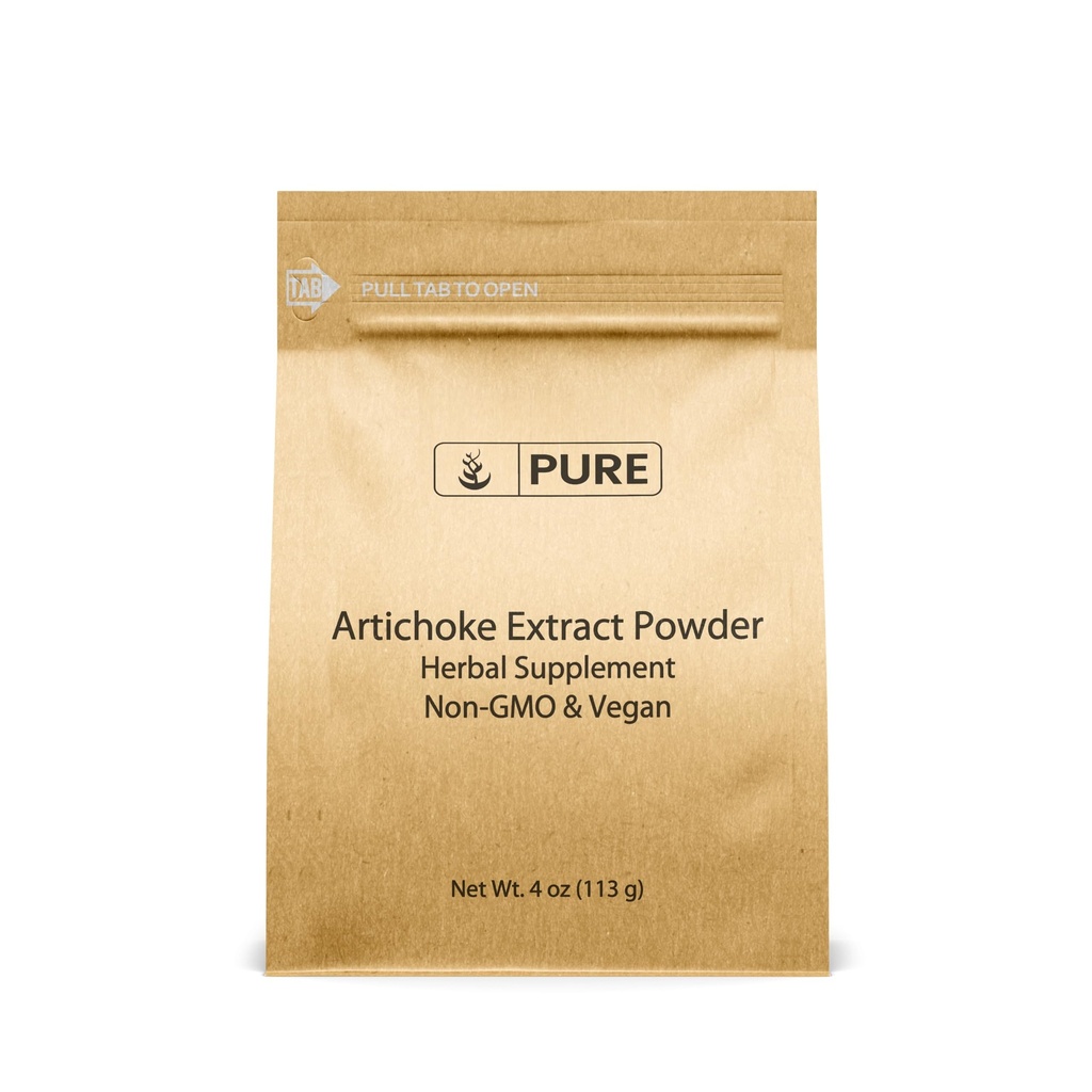 Puhtad ORIGINAALSED KOOSTISOSAD Artišokiekstrakt (4 oz) Taimne lisand, gluteenivaba, mitte-GMO