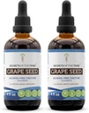 Saladused Hõimu Viinamarjade Seed Tinktuur Alkoholivaba Vedel Ekstrakt, Viinamarjade (Vitis Vinifera) Kuivatatud Seeme (2x4 FL OZ)