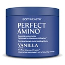BodyHealth PerfectAmino Powder - BCAA ja EAA Pulber Pre ja Post Workout - Aminohappe energiajook meestele ja naistele, et toetada Lean lihaseid ja taastumist - Vanilla - 30 Servings