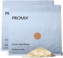 ProMix Toitumine Vadakuvalgupulber, maitsestamata - Grass-Fed - - - -Post Treening Fitness & Nutrition Shakes, Smoothies, Küpsetamine & Cooking Retseptid - Gluteenivaba ja Keto-sõbralik - 5 naela (pakk 2)