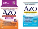 AZO põie kontroll Go-Less® & kehakaalu juhtimise toidulisandiga ja täielik naiselik tasakaal naiste igapäevased probiootikumid, kliiniliselt tõestatud, et aidata kaitsta