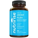 NutriRise Glükosamiin Chondroitin Quercetin & MSM kurkumiiniga 2100mg Kolmekordne tugevus ühine tugilisa naistele ja meestele Boswellia & Bromelain, Gluteenivaba, Non GMO, 90 Count