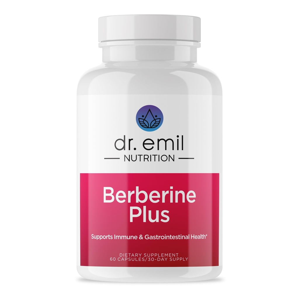 DR. EMIL TOITUMINE Berberiin 500 mg kapslid | Kaneelilisand | MTC Õli ja piimaohakas | Berberine HCL | Valmistatud USAs | 30-päevane tarne