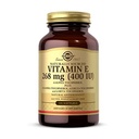 Solgar Vitamiin E 268 MG (400 IU) (d-alfa-tokoferool ja segatud tokoferoolid), 100 Softgels - toetab immuunsüsteemi ja naha toitumist - looduslik antioksüdant - Gluteenivaba, piimavaba - 100 Servings