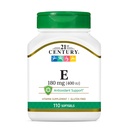 21. sajand E 400 I.U. (Dl-Alpha) Softgels, 110 Count (2. pakk)