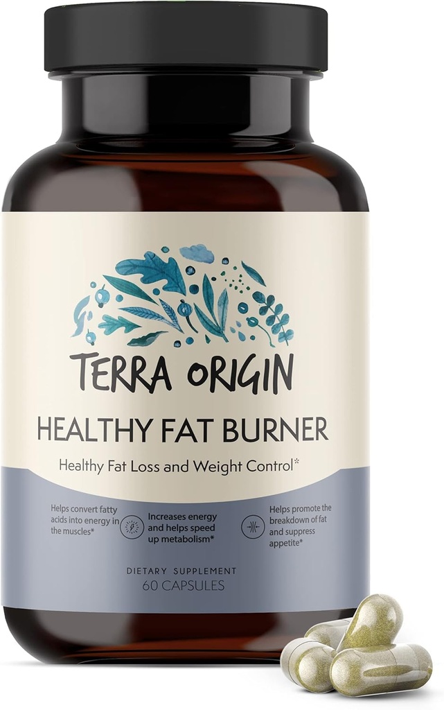 TERRA ORIGIN Ainevahetus Boost & Rasva kadu - Aminohapped ja looduslikud taimeekstraktid, et suurendada energiat ja ainevahetust, blokeerida isu, peatada uus rasva ladustamine *