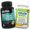 Colon Cleanser Detox Supplement kapslid - 15 päeva Colon Cleanse Pills & Probiootiline Taimne valem - Daily Bowel Movement Supplements soolestiku puhitus Seedekulgla puhastamise toetus