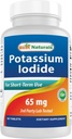 Parimad looduslikud Kaaliumjodiid 65 mg - Toidulisand, 60 tabletti (60 tabletti (1. pakk)) (12)