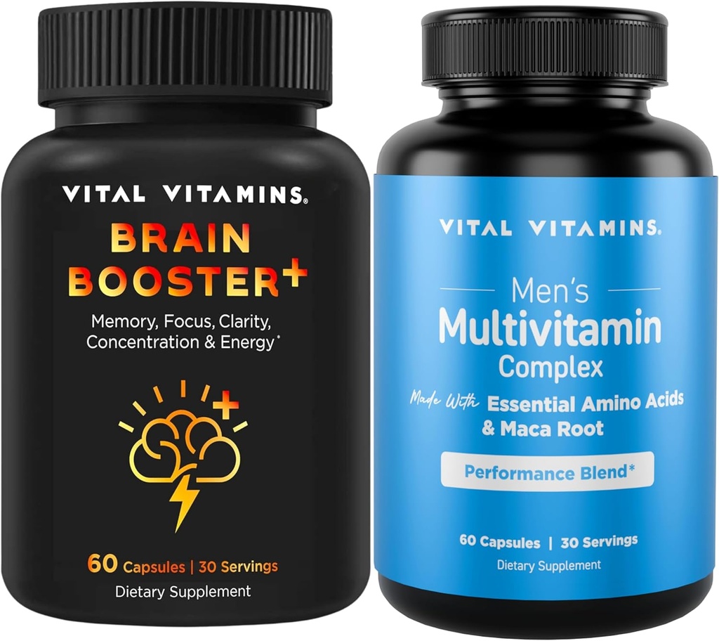 Vitamiinid Aju Booster Plus + Meeste Multivitamiinid