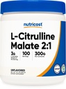 Nutrikost L-tsitrulliinmalaat (2:1) Pulber (300 grammi)
