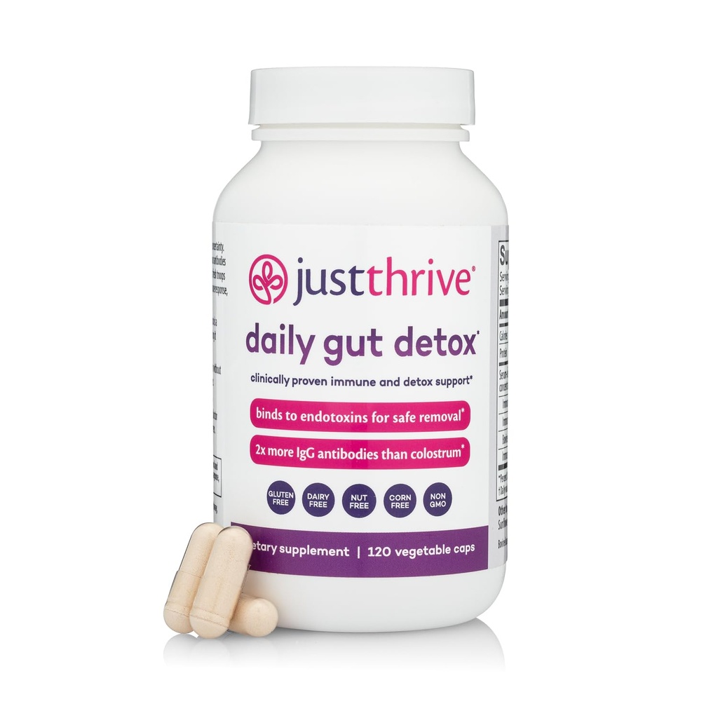 Lihtsalt edu - Ultimate IgG - täielik immuunsuse tugilisa - Detox valem, 120 köögiviljakapslit