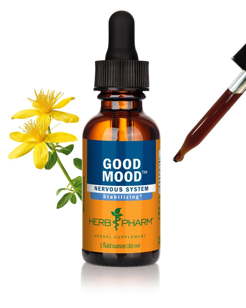 Herb Pharm Hea tuju Vedel Taimne valem naistepuna tervisliku emotsionaalse tasakaalu - 1 Ounce
