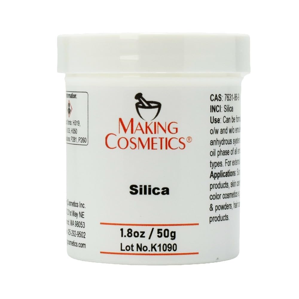 Kosmeetika valmistamine - ränidioksiid - 1,8 oz / 50 g - kosmeetikatoodete koostisosa