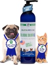 HOLISTIC PET CARE kolloidne hõbegeel – looduslik tervendav geel lemmikloomadele, mitteärritav valem nahaärrituste, väikeste abrasioonide ja kuivuse, rahustava ja õrna, 8oz pudeli