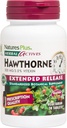 Natures Plus taimsed toimeained Hawthorne - 300mg, 3,2% Vitexin, 30 vegan tablett - 30 serveerimist