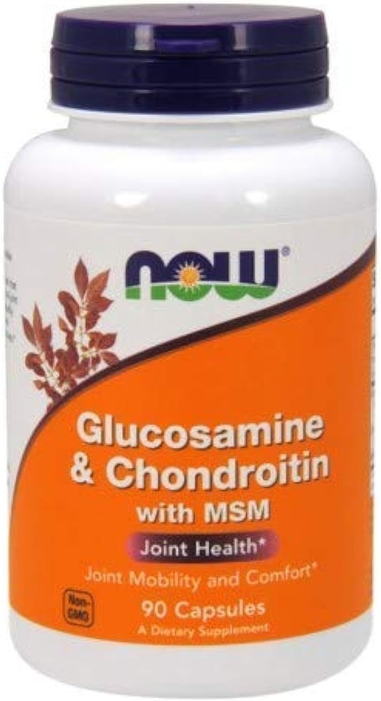 Glükoosamiin ja kondroitiin MSM-iga - 90 kapslit - 2 pakendit