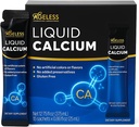 Vanusetu Vedel Kaltsiumi Täiendus Naistele Ja Meestele, Kellel On Merebass Ekstrakt Ja Vitamiin D8 - Suure Absorptsiooniga Luu Tugevus Toidulisandid, Looduslik Maitse, Gluteenivaba - 25 ml (15 Count)
