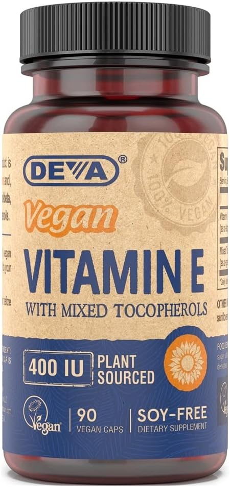 Vegan Vit-E, 400iu, W/Tocop