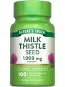 Nature's Truth Milk Thistle Seed Extract | Herbal Supplement | 100 kapslit | Non-GMO & Gluteenivaba