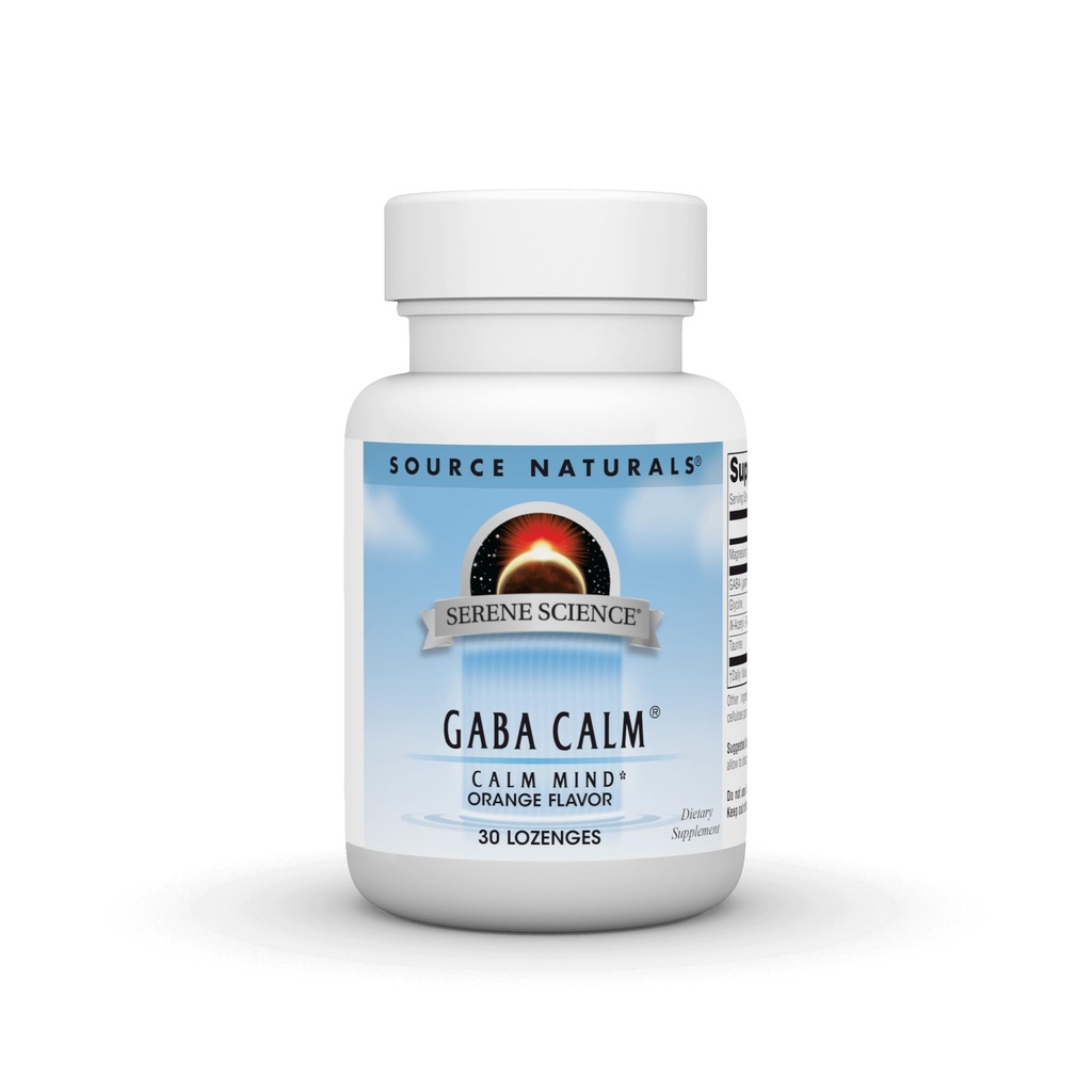 Allikas Naturals Serene Science GABA, 125 mg, Oranži maitsestatud * - 30 portsjonit