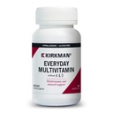 Kirkman - igapäevane multivitamiin ilma vitamiinideta A ja D - 180 kapslit - terviklik multivitamiin - mineraalne tugi - allergia