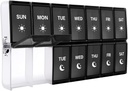 XL Weekly Pill Korraldaja 2 korda päevas, Fullicon Extra Suur Päevane Pill Juhtumid Ülemõõduline AM PM Pill Box Kaks korda päevas Vitamiin / Kalaõli / Pillid / Lisandid