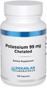 Douglas Laboratories Kaalium 99 mg Kelaaditud | Toetab närviimpulsse, skeletilihaste funktsiooni ja juba normaalset vererõhku * | 100 kapslit