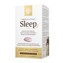 Solgar Triple Action Sleep, 30 Tri-Layer Tablets - Time-Release Melatoniin & L-Theanine Plus Taimne segu - aitab teil lõõgastuda, langeda kiiresti ja jääda kauem magama - mitte-GMO, gluteenivaba - 30 Servings