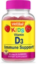 Well yeah Kids D3-vitamiini kummid - 1000 IU (25 mcg) - toetab luu tugevust ja immuunsust - mitte-GMO, gluteenivaba - maasikamaitse - toitumisalane täiendus - 60 serveerimist