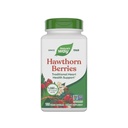 Nature's Way Hawthorn Berries - traditsiooniline südame tervise toetamine * - mitte-GMO projekt kontrollitud - taimsed toidulisandid - gluteenivaba - 180 vegankapslit