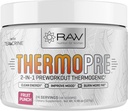 Pre Workout Thermogenic Fat Burner Pulber naistele ja meestele, energia ja kaalulangus Supplement - Focus & Metabolism Booster Drink - No kunstlik magusained, Fruit Punch, 24SV