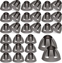 Geiserailie 30 Tcs Kuulmisabi Domes 8mm Kuulmisabi Avatud Domes Asendused Keskmised Avatud Kuulmisabi Aksessuaarid Ühilduvad GN Resound Kuulmisabiga Ear Tips