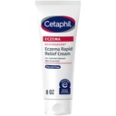 CETAPHIL ECZEMA RESTORADERM FLARE Up RELIEF CREAM, Ekseemile Prone Nahk, 8 oz, Barrier Repair, 48 Hour Hüdratsioon, 2% Naha kaitsev kolloidne kaerahelbed, Steroidivaba