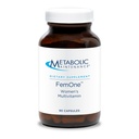 Metaboolne hooldus FemOne - naiste multivitamiin biosaadava rauaga, aktiivne folaat, B12, antioksüdandid, D-vitamiin + biotiin, Reproduktiivse + immuunsüsteemi tervise toetamine (90 kapslit)